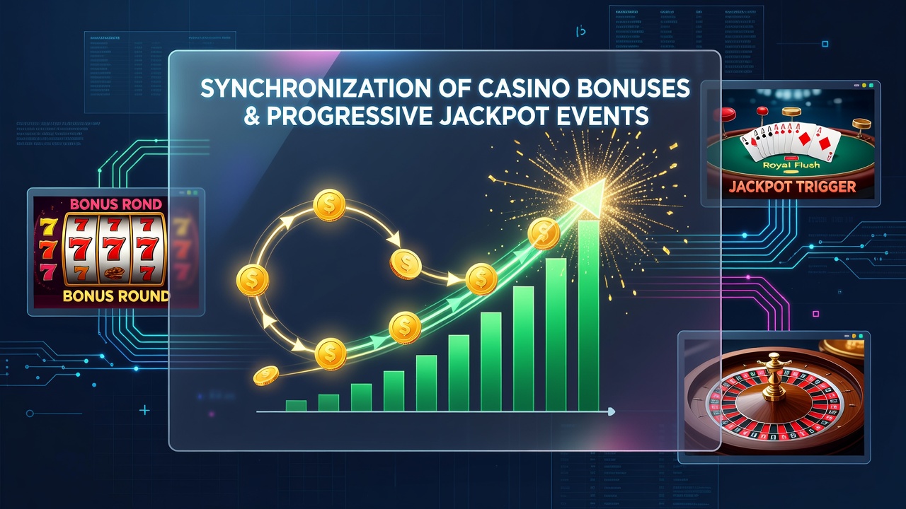 The Synchronization of Casino Bonuses with Progressive Jackpot Events in Multi-Game Online Platforms